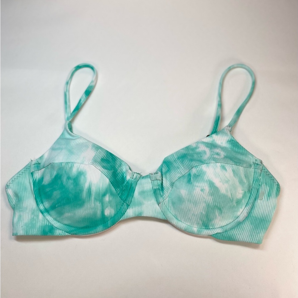 BECCA by Rebecca Virtue Crystal
Green Rib Underwire Bikini Bra